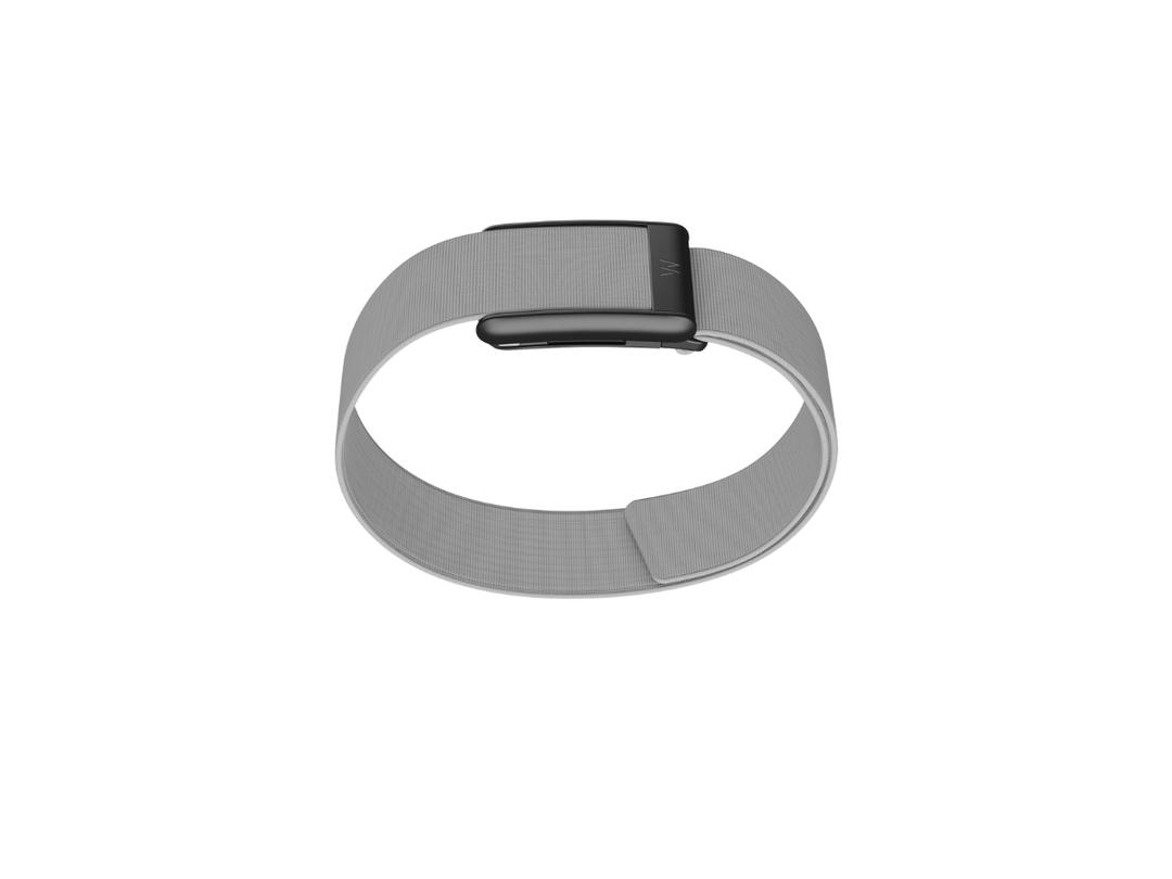 Whoop Whoop 5.0/MG CoreKnit Bicep Band Ash Grey (Bands Only)