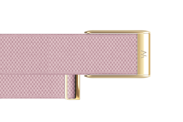 Whoop Whoop 5.0 SuperKnit Luxe Band Blush With Gold (Bands Only) - view 2