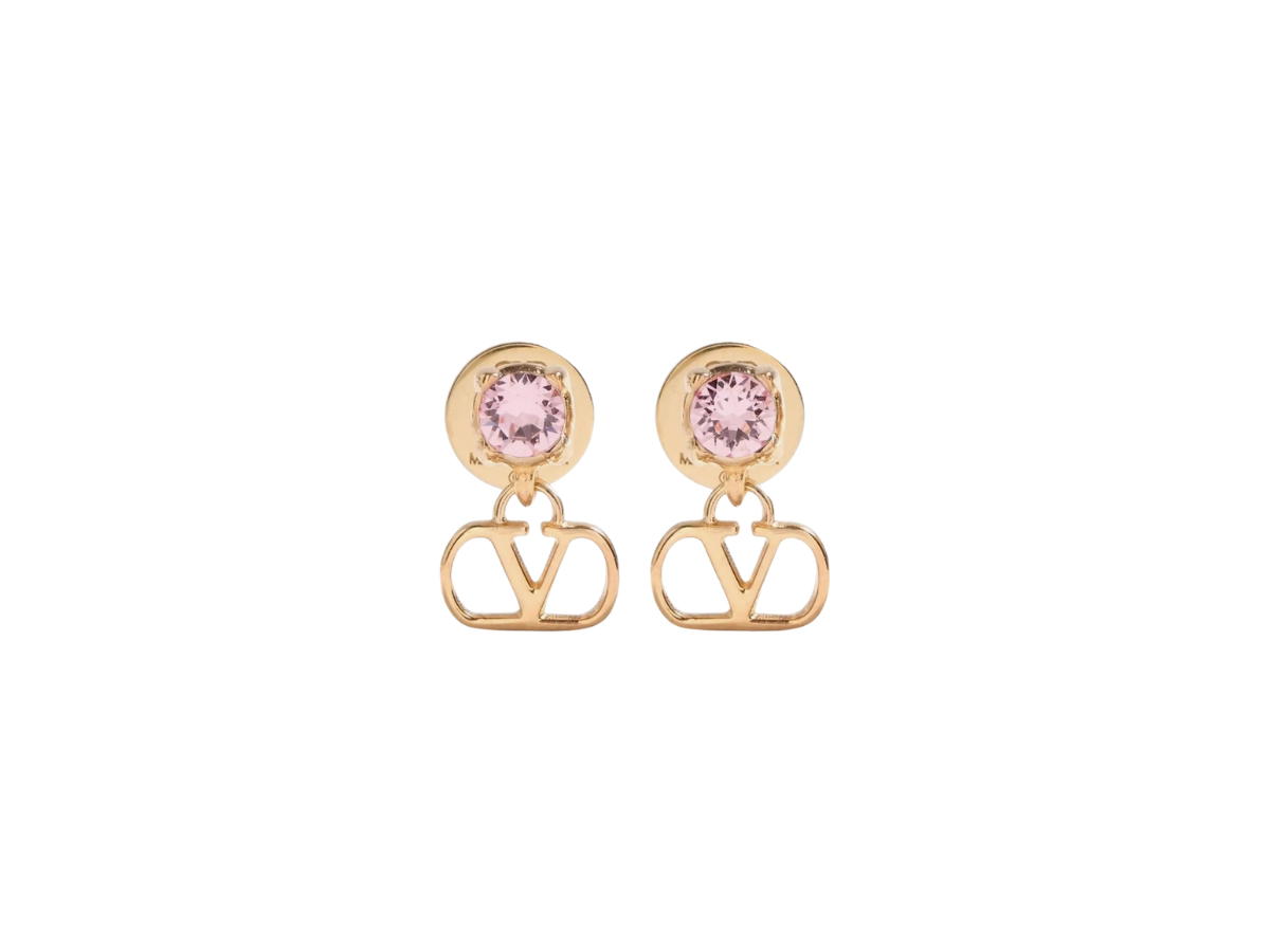 Valentino Valentino Vlogo Signature Earrings Gold