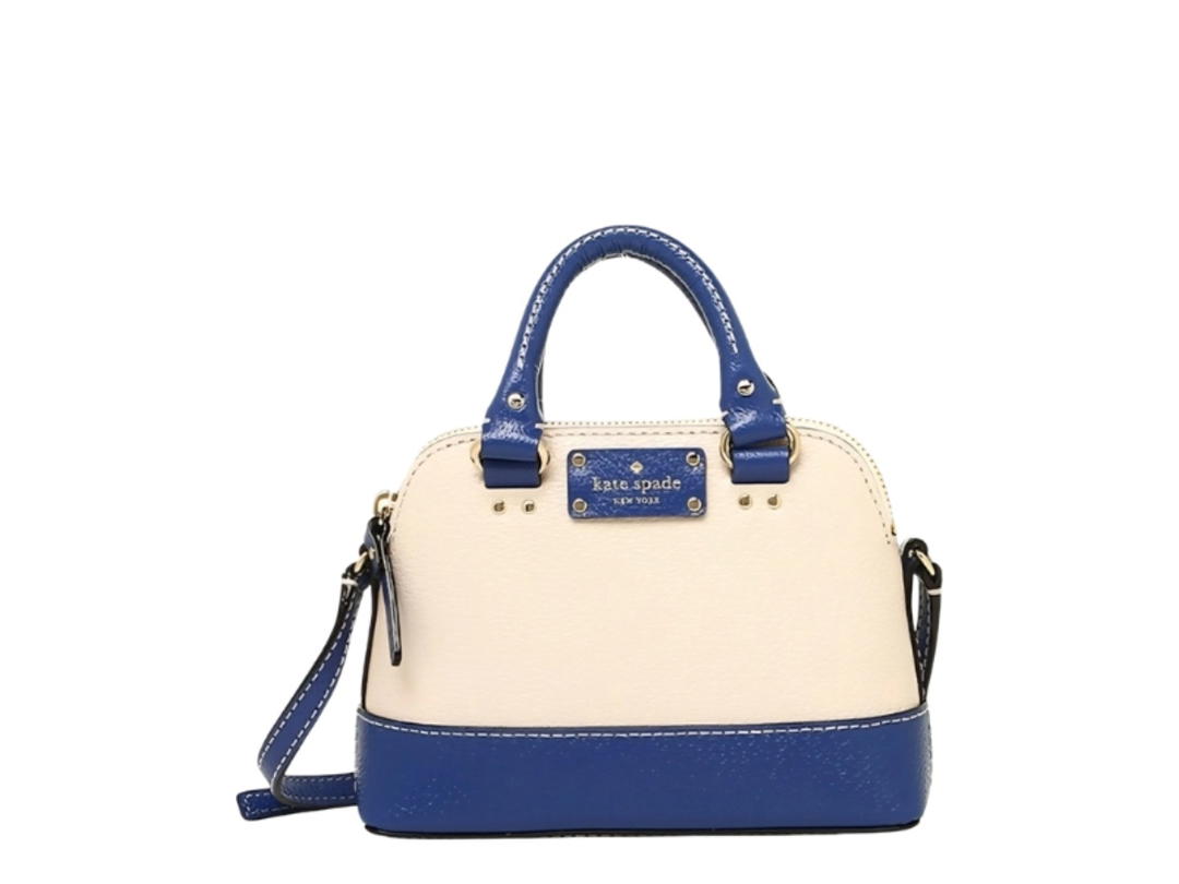Katespade Katespade Wellesley Mini Rachelle Blue Ivory