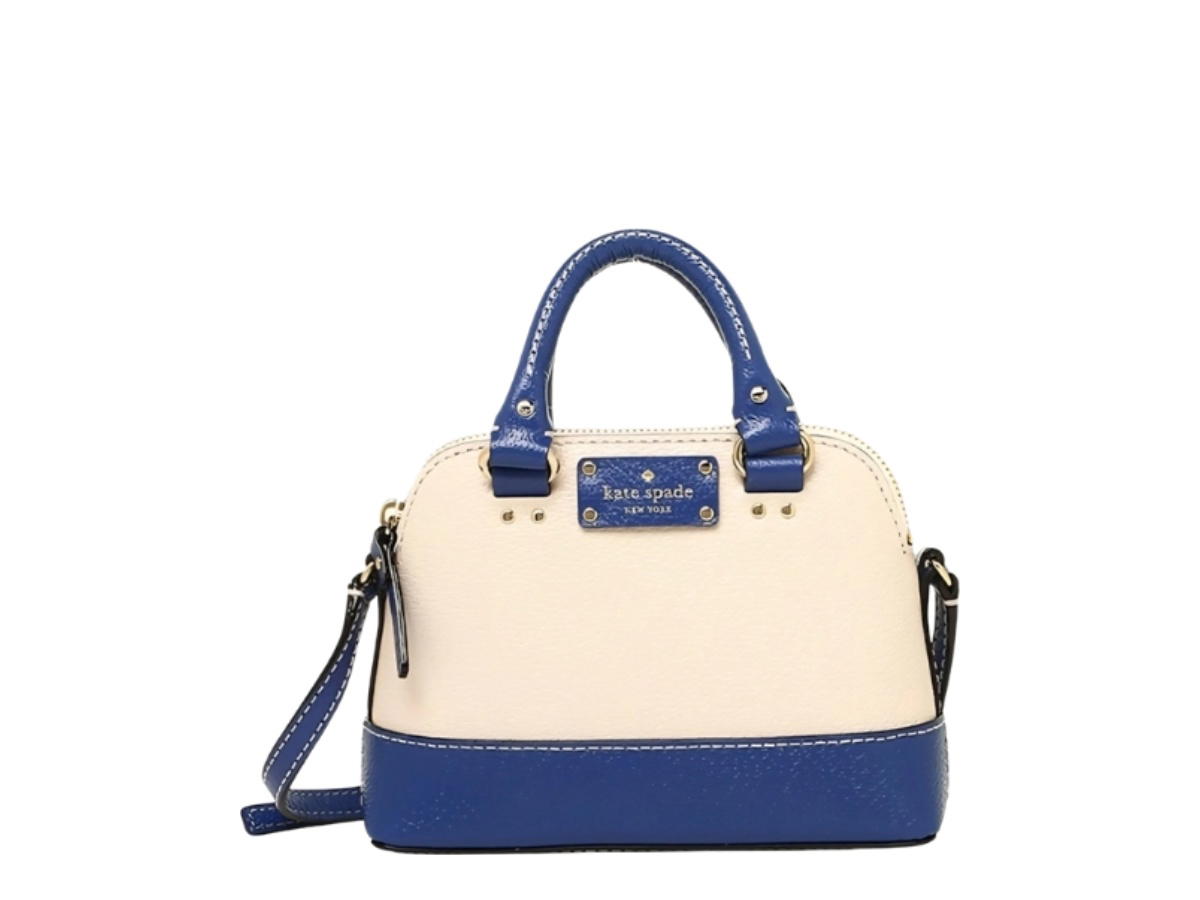 Katespade Katespade Wellesley Mini Rachelle Blue Ivory