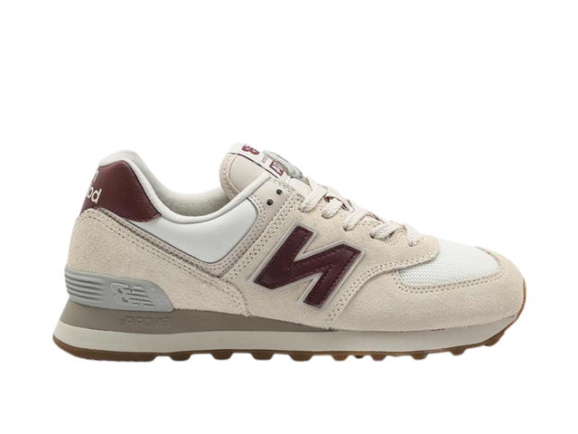 New Balance New Balance 574 Moonbeam Burgundy (Women's) - view 1