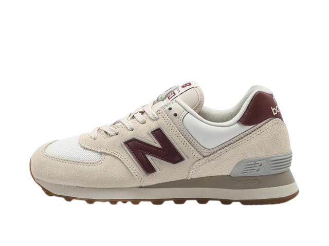 New Balance New Balance 574 Moonbeam Burgundy (Women's) - view 2