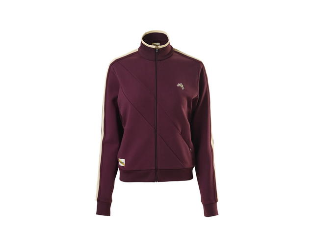 Tracksmith Tracksmith Federation Track Jacket Wine (W) - view 1