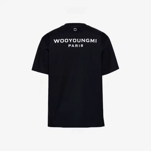 Buy Wooyoungmi Cotton Back Logo T-Shirt Black - 23FW at Sasom – Authentic and Ready to Ship