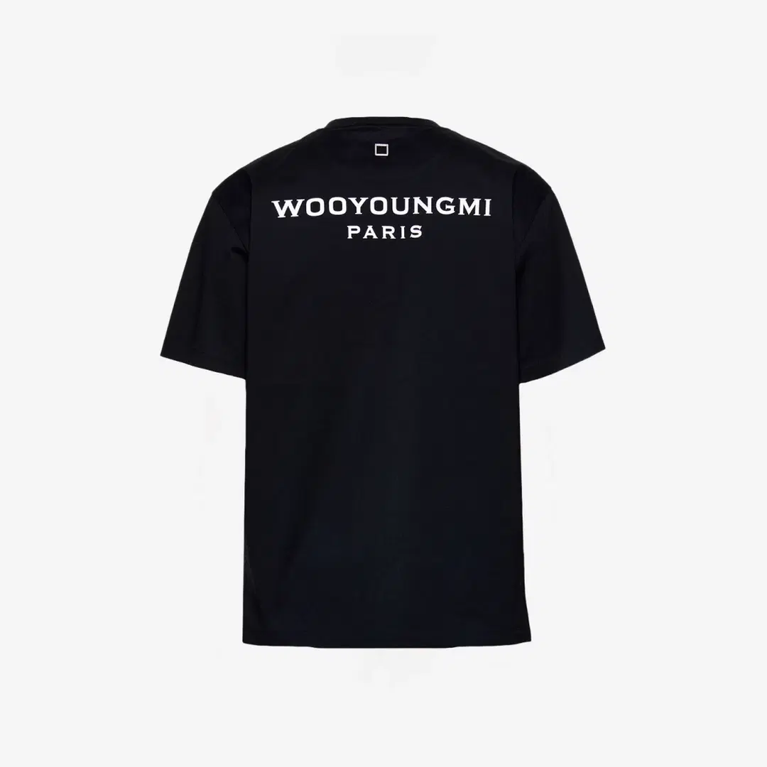 Wooyoungmi Wooyoungmi Cotton Back Logo T-Shirt Black - 23FW
