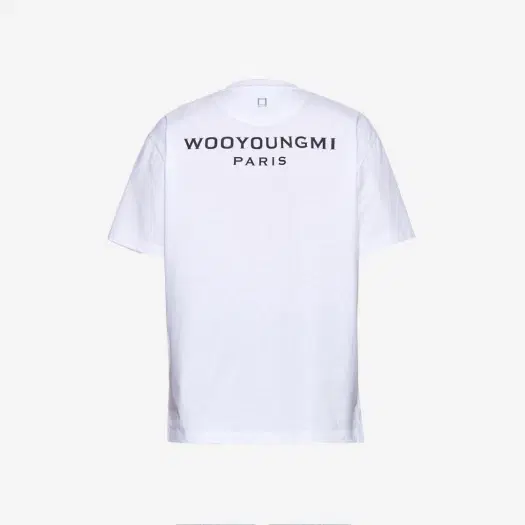 Buy Wooyoungmi Cotton Back Logo T-Shirt White - 23FW at Sasom – Authentic and Ready to Ship