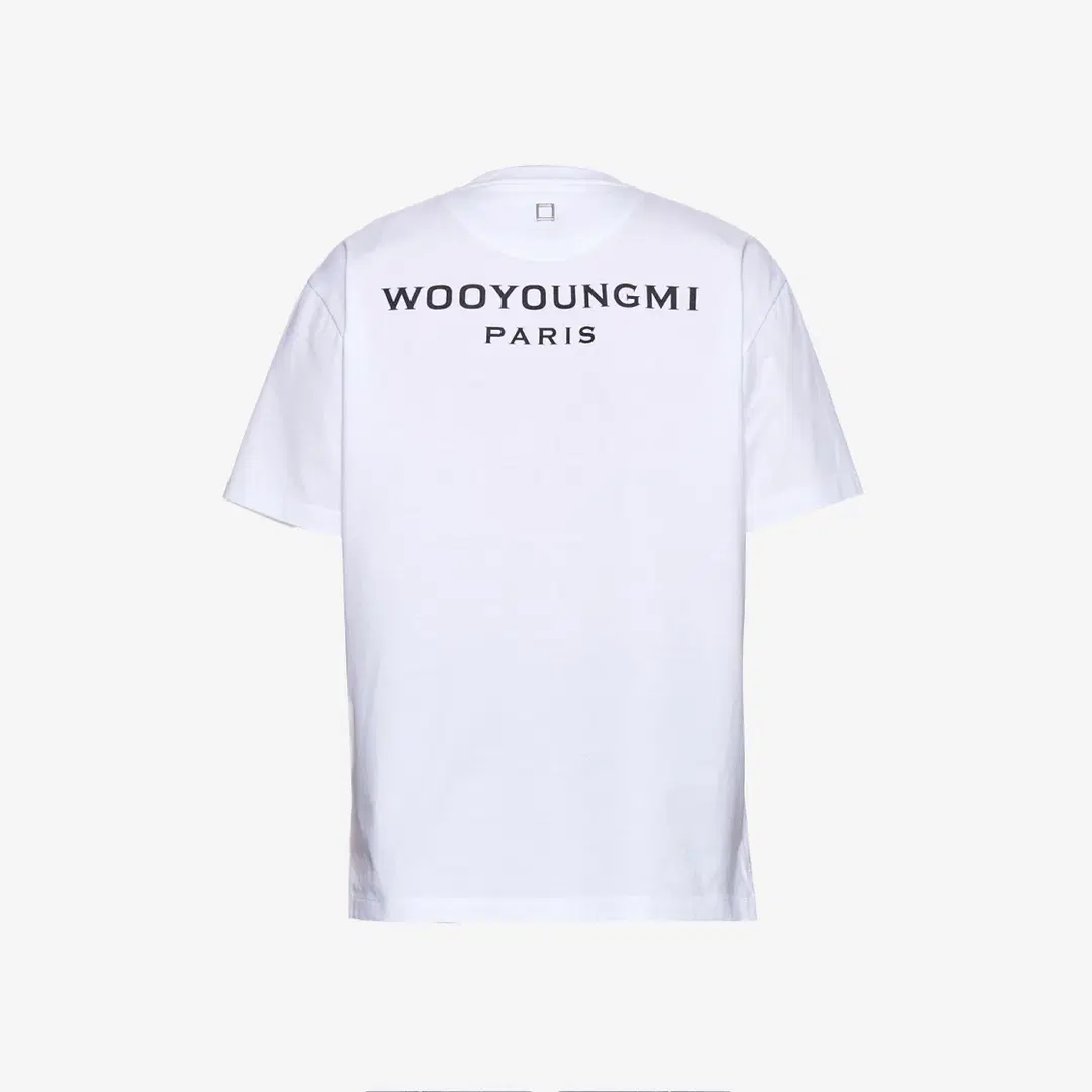 Wooyoungmi Wooyoungmi Cotton Back Logo T-Shirt White - 23FW