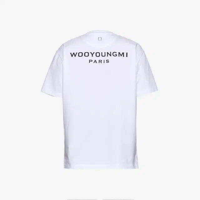 Wooyoungmi Wooyoungmi Cotton Back Logo T-Shirt White - 23FW - view 2