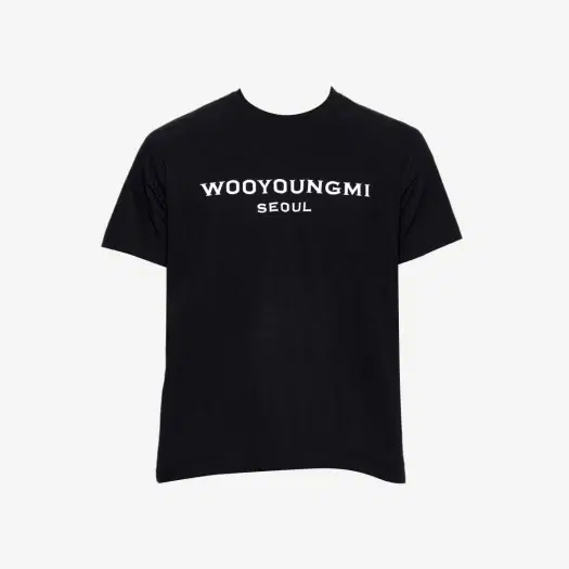 Buy Wooyoungmi Front Seoul Logo T-Shirt Black - 23FW at Sasom – Authentic and Ready to Ship
