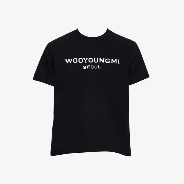 Wooyoungmi Wooyoungmi Front Seoul Logo T-Shirt Black - 23FW - view 1