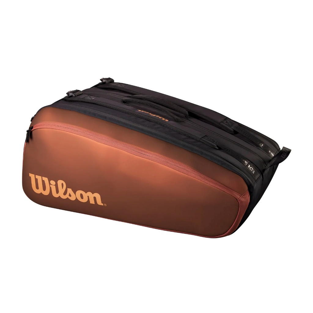 Wilson Wilson Pro Staff V14 Super Tour 15 Pack Tennis Bag Brown