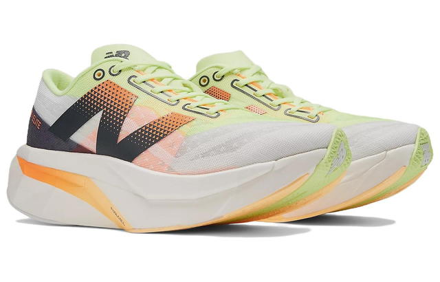 New Balance New Balance FuelCell SuperComp Elite v4 - Yellow/White - view 3
