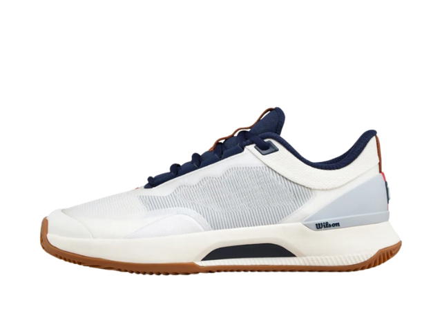 Wilson Wilson Intrigue Tour Clay Tennis Shoe Vanilla Navy Blazer Gum (W) - view 2