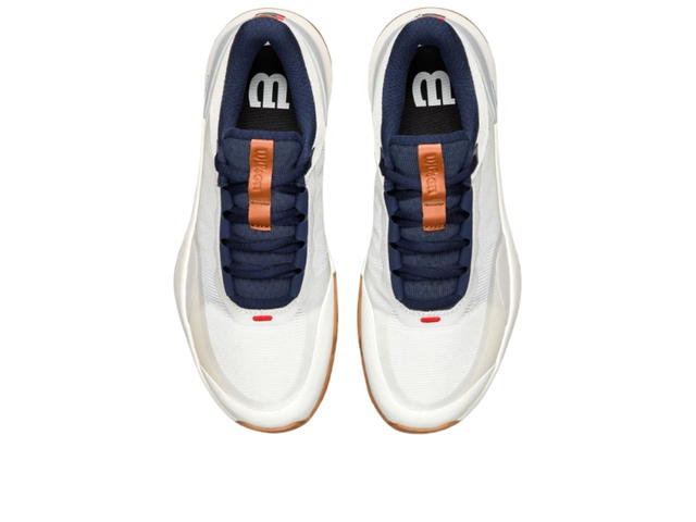 Wilson Wilson Intrigue Tour Clay Tennis Shoe Vanilla Navy Blazer Gum (W) - view 3