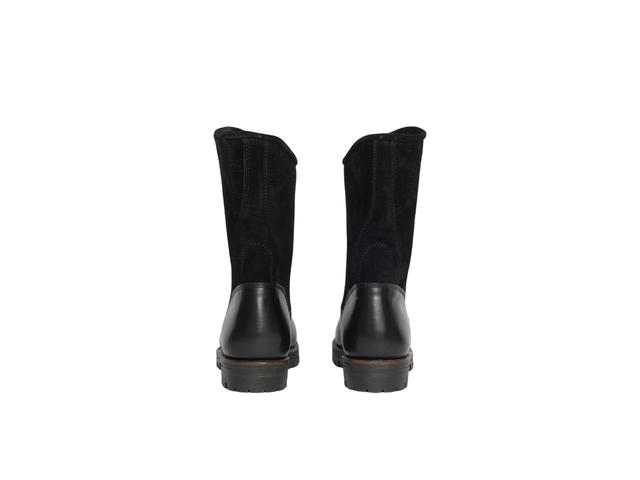 Stussy Stussy Our Legacy Work Shop Work Boot Black Leather - view 3