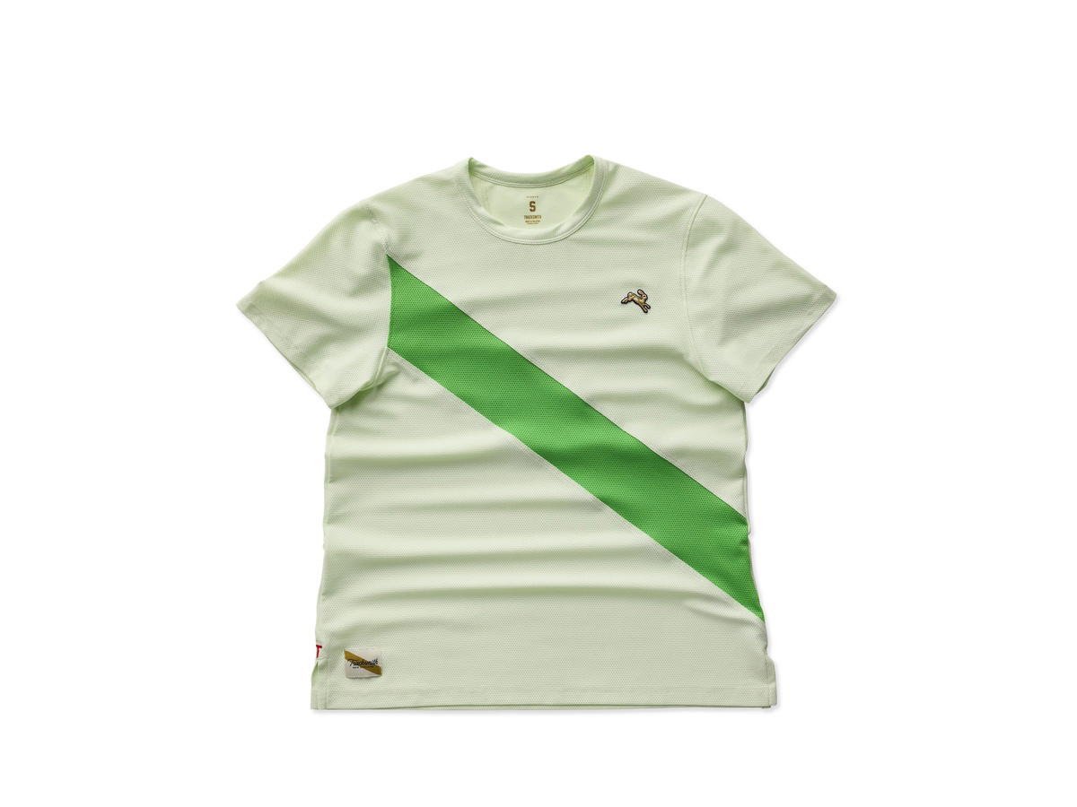 Tracksmith Tracksmith Van Cortlandt Tee Ambrosia Classic Green (W)