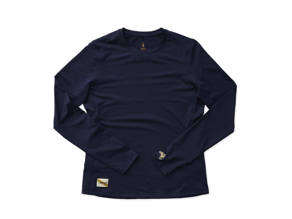 Tracksmith Tracksmith Session Long Sleeve Navy (W)
