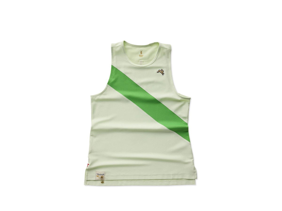 Tracksmith Tracksmith Van Cortlandt Singlet Ambrosia Classic Green (W)