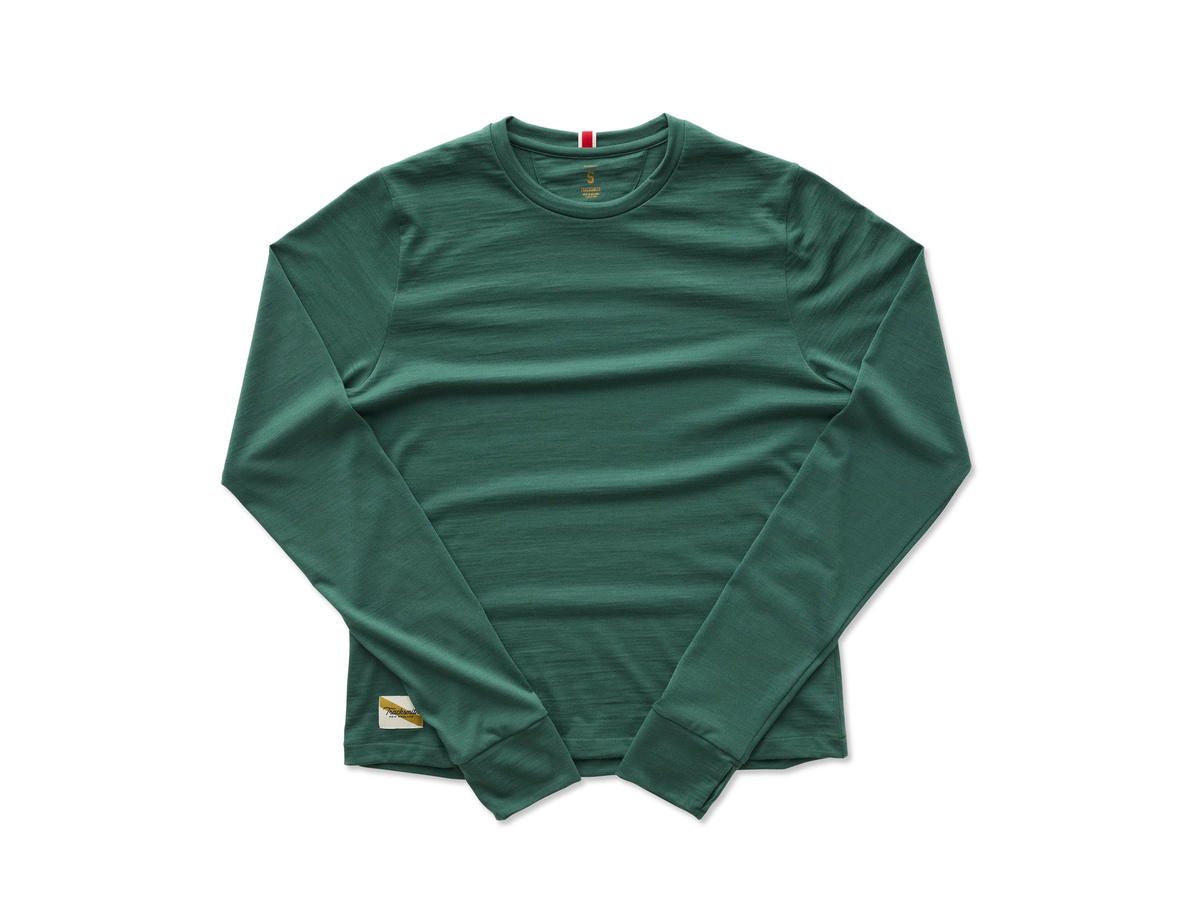 Tracksmith Tracksmith Harrier Long Sleeve Emerald (W)