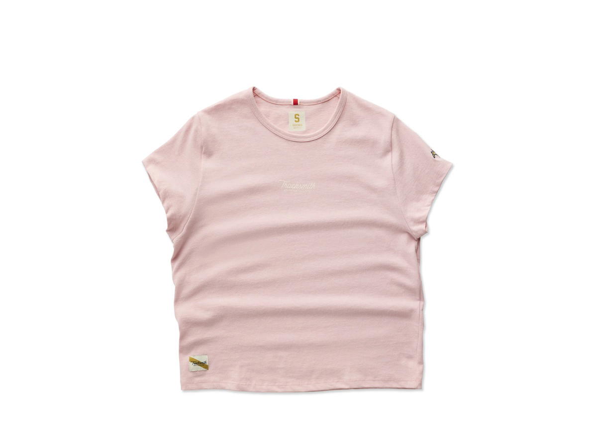 Tracksmith Tracksmith Women’s Grayboy Tee RCR Peach Skin Ivory (W)