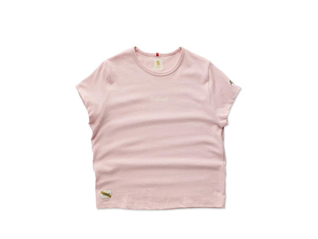 Tracksmith Tracksmith Women’s Grayboy Tee RCR Peach Skin Ivory (W) - view 1