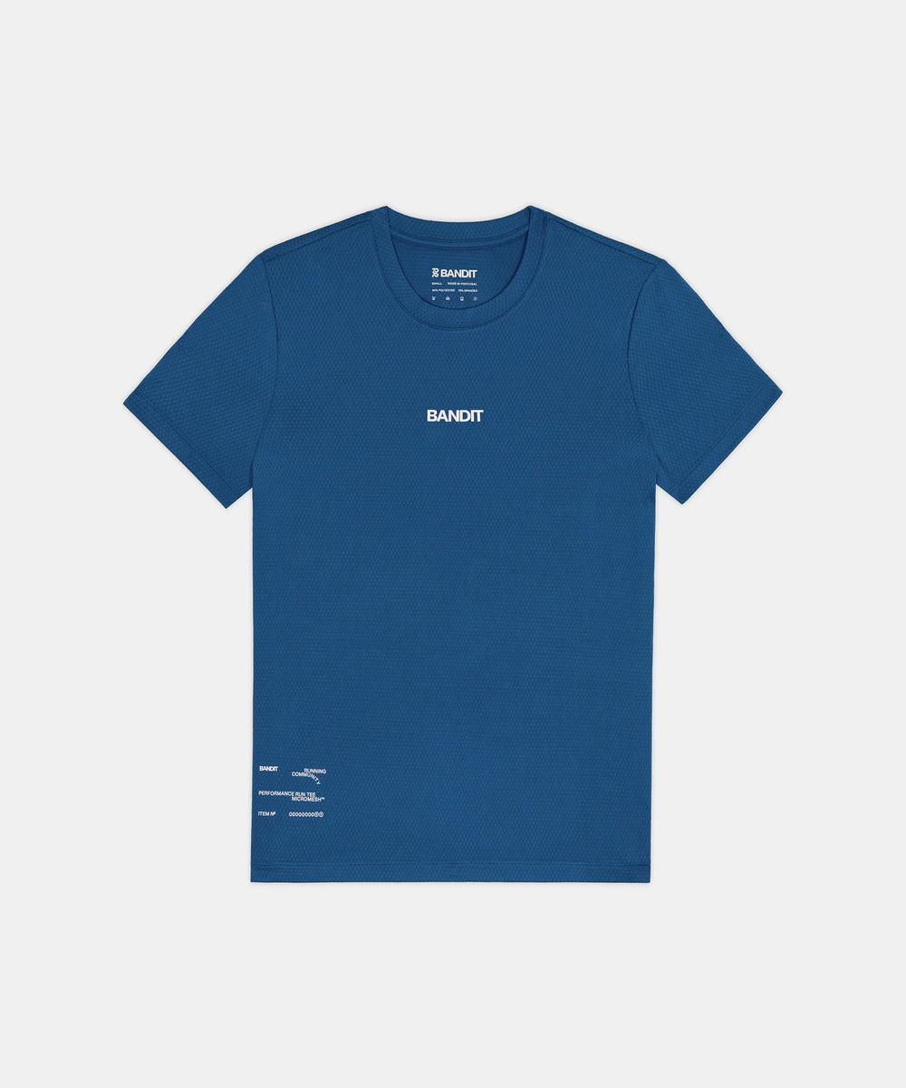 Bandit Running Bandit Running Micromesh Run Tee Aegean (W)