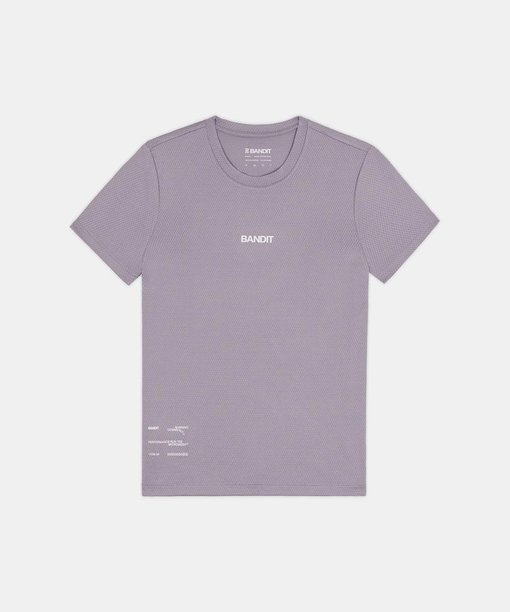 Bandit Running Bandit Running Micromesh Run Tee Violet Fog (W)