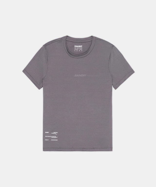 Bandit Running Bandit Running Micromesh Run Tee Haze (W) - view 1