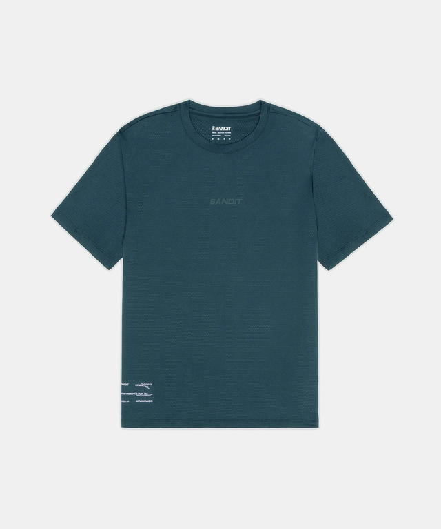 Bandit Running Bandit Running Micromesh Run Tee Storm (W) - view 1