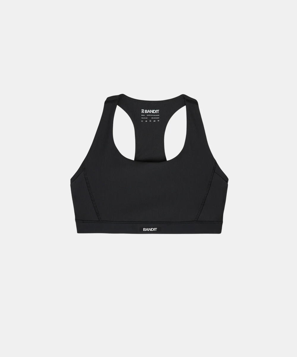 Bandit Running Bandit Running Cadence Scoop Neck Run Bra Black (W)
