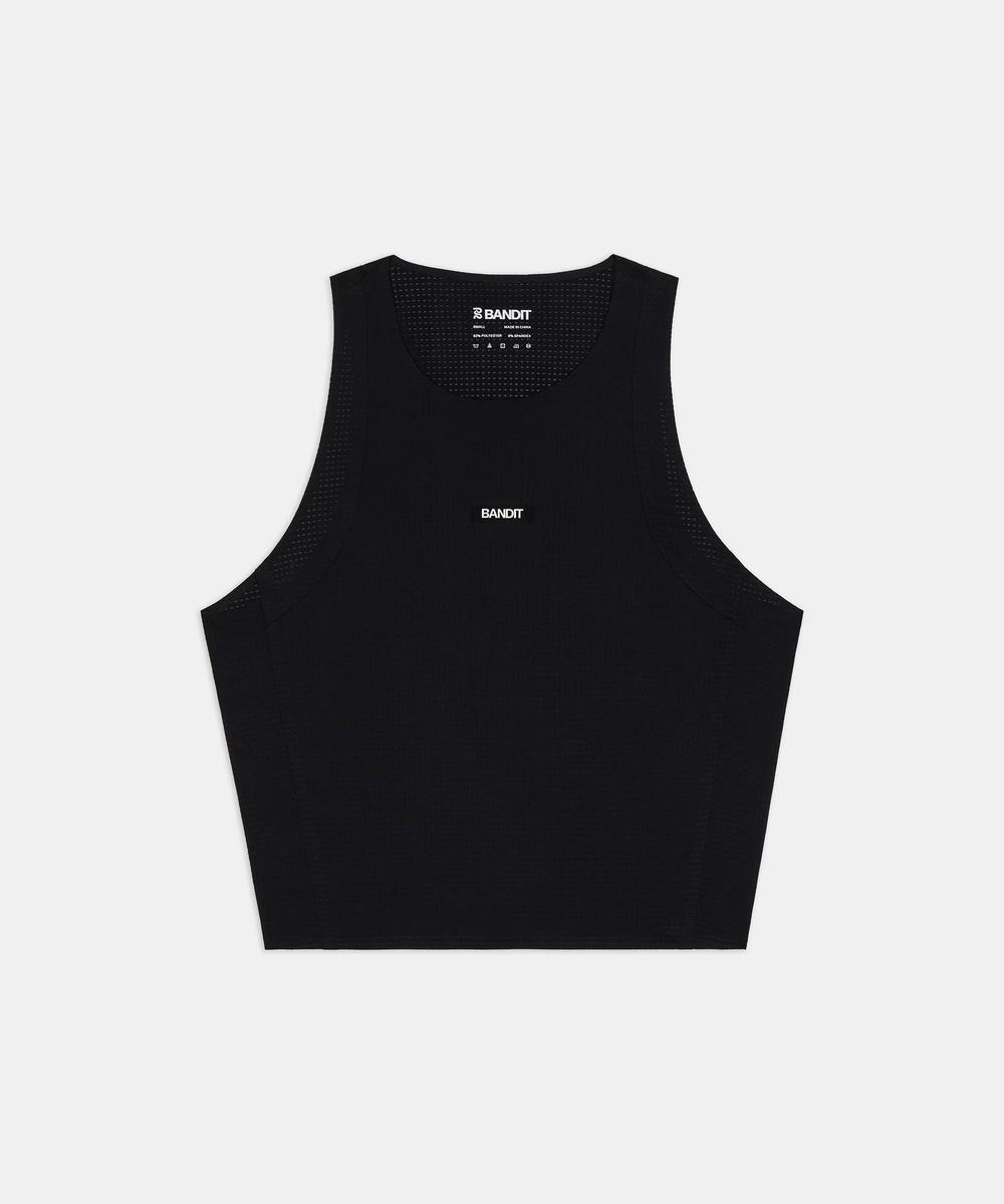 Bandit Running Bandit Running GeoMesh Race Singlet Black (W)