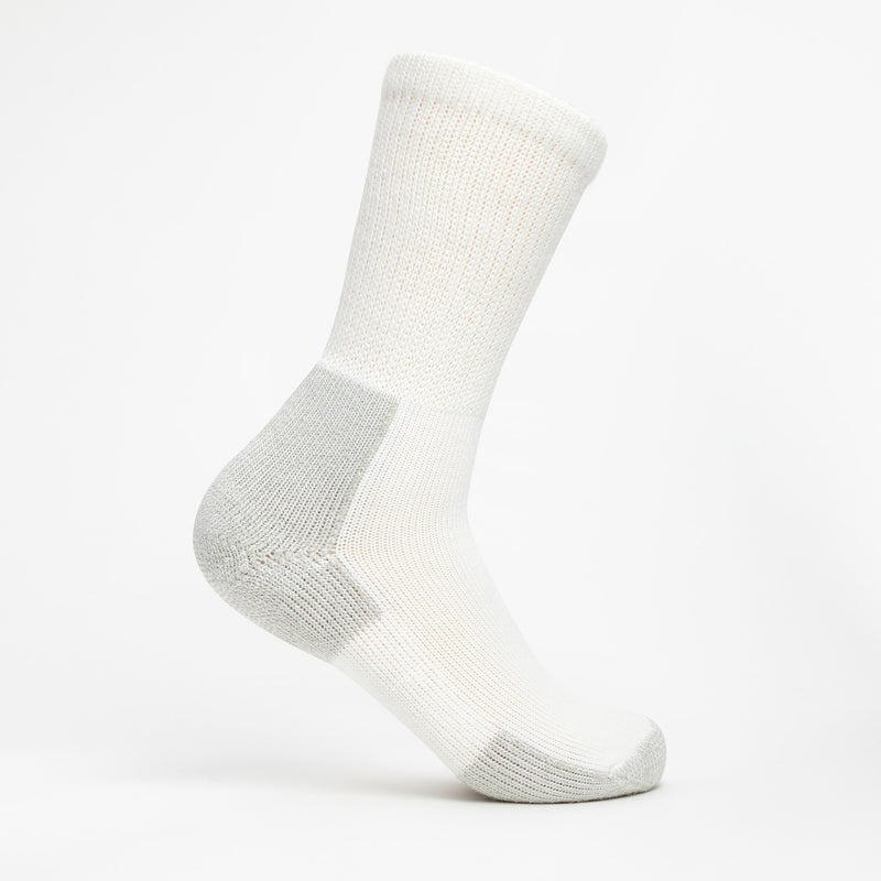 Thorlo Thorlo Running Maximum Cushion Ankle , Running Maximum Cushion Crew White Grey