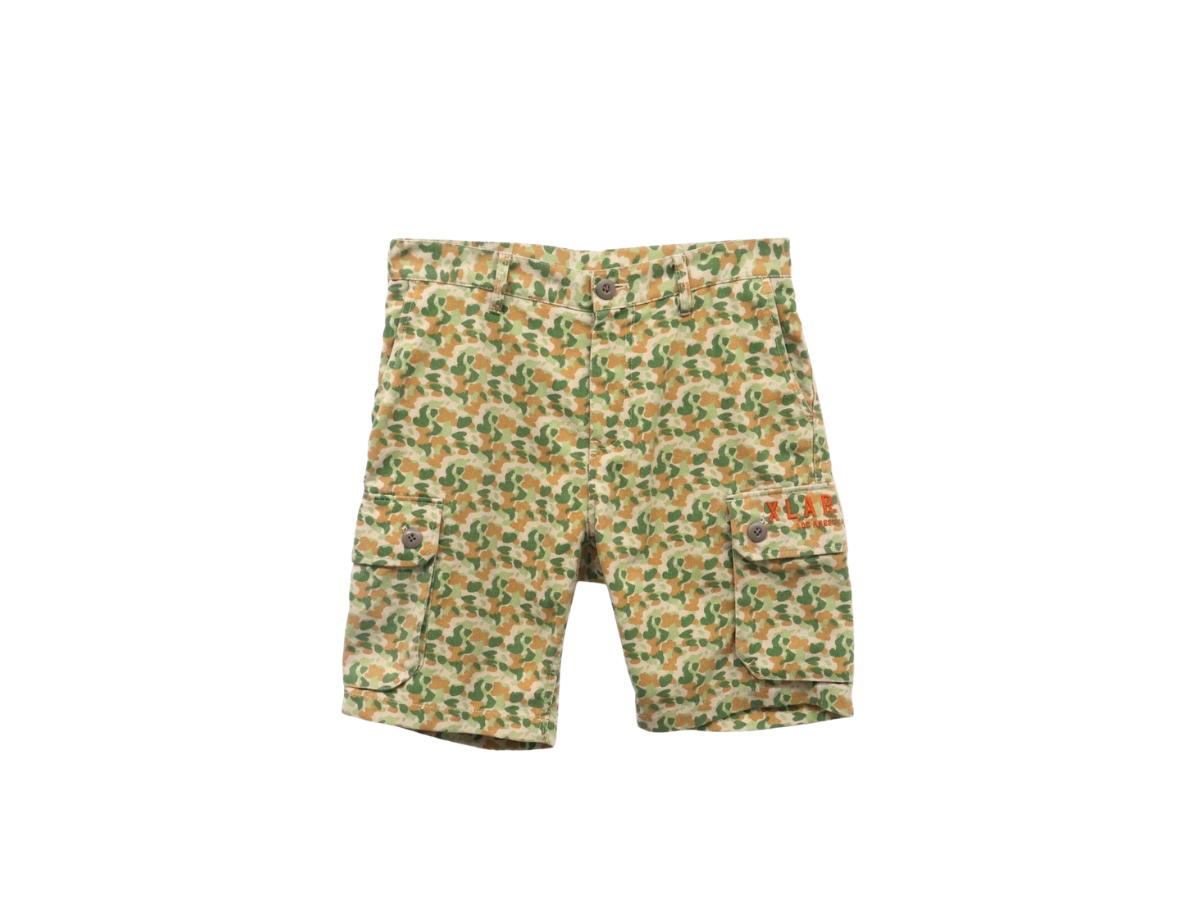 Xlarge Xlarge Large All-over Print Cargo Shorts Green