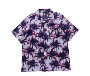 Buy Xlarge Logo Print Aloha Shirt Purple at Sasom – Authentic and Ready to Ship