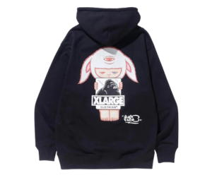Buy XLARGE x Alex Face Hoodie Black at Sasom – Authentic and Ready to Ship