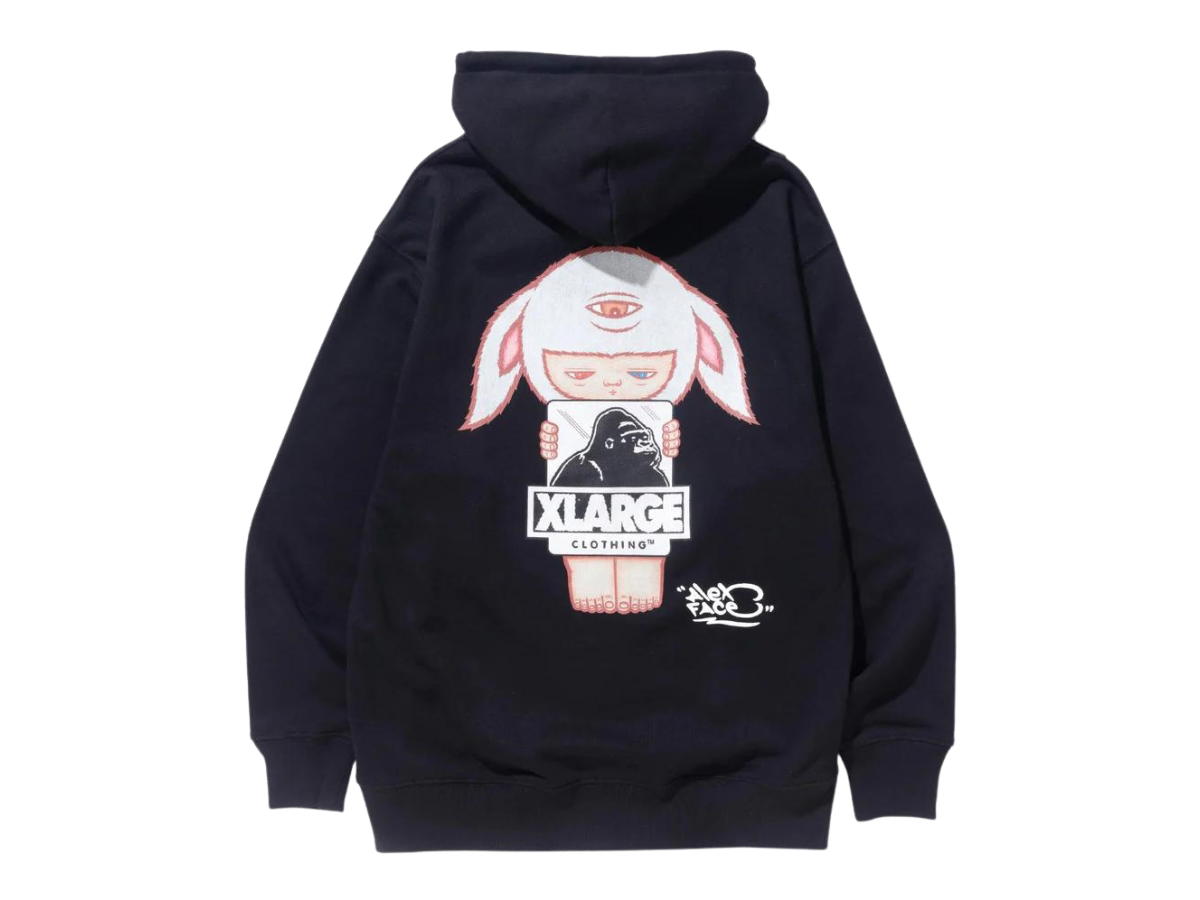 Xlarge XLARGE x Alex Face Hoodie Black