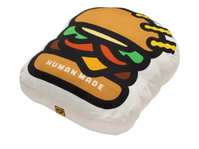 HUMAN MADE HUMAN MADE X HM Shake Shack Burger Cushion Beige - view 3