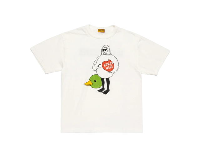 HUMAN MADE HUMAN MADE x Minor Figures Graphic T-Shirt White - view 1