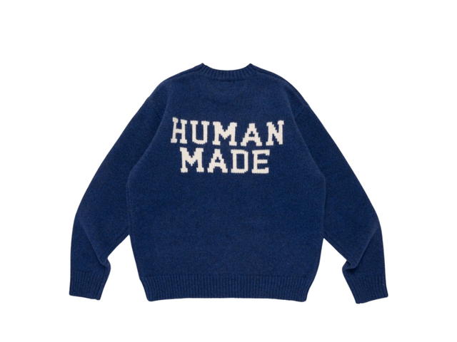 Human Made Human Made X J-Hope Human Hope Low Gauge Knit Navy - view 2