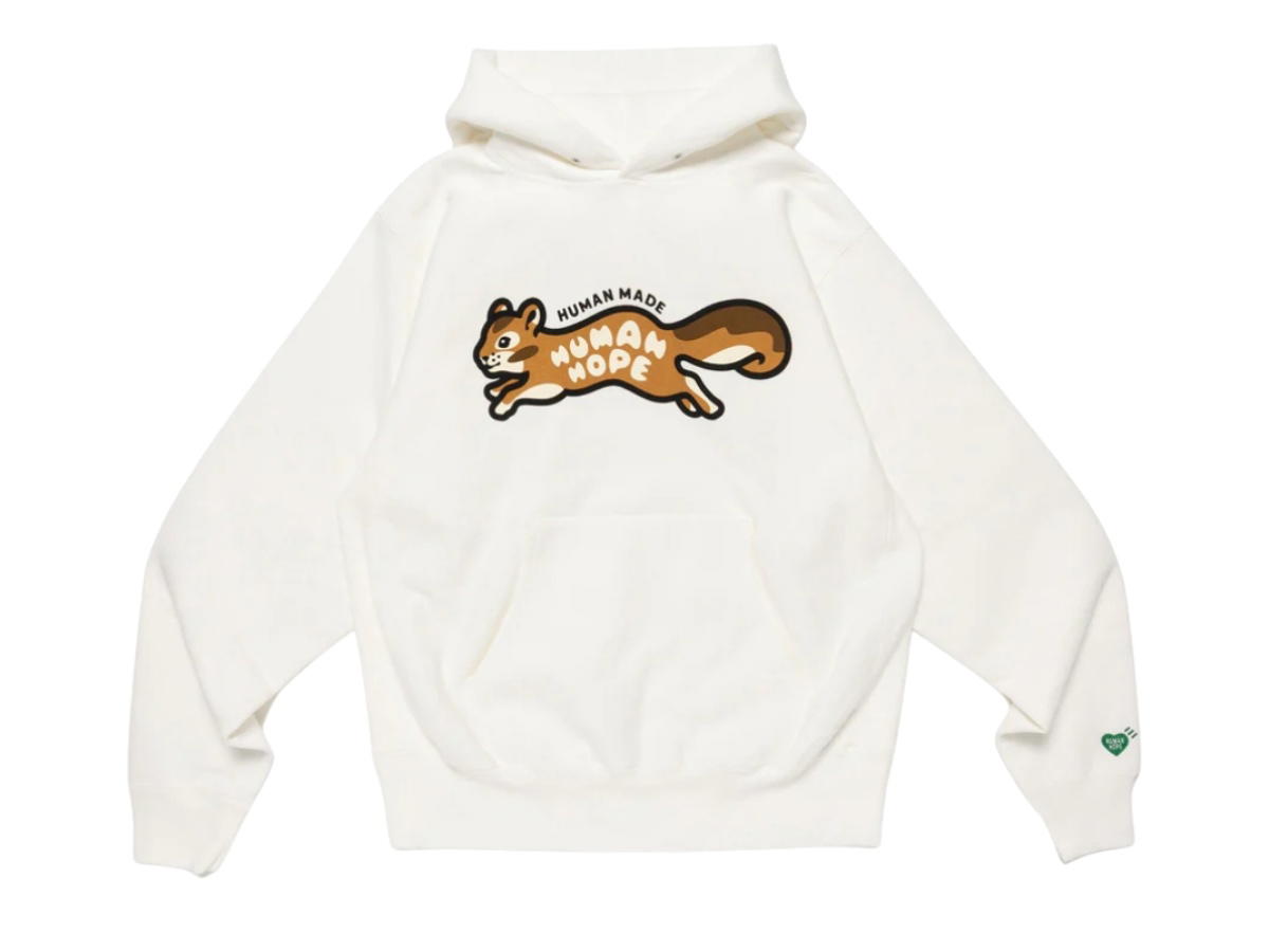 Human Made Human Made X J-Hope Human Hope Heavyweight Hoodie White