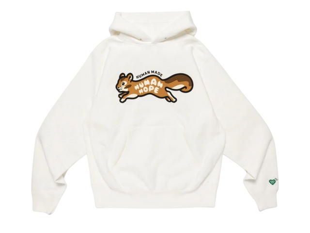 Human Made Human Made X J-Hope Human Hope Heavyweight Hoodie White - view 1