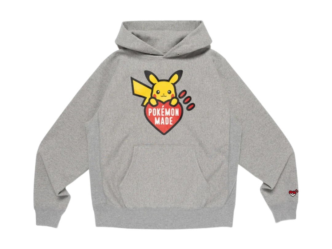 Human Made Human Made x Pokemon Pokemon Made Heavyweight Hoodie Gray