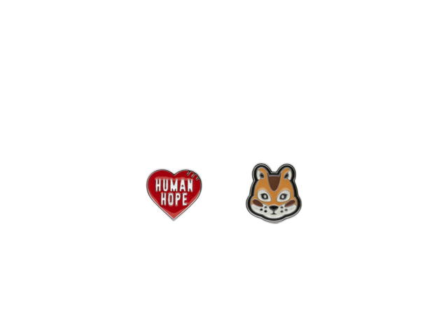 Human Made Human Made X J-Hope Human Hope  Squirrel Ring Set Red Brown - view 3