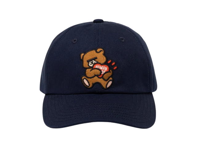 Human Made Human Made X Undercover 6Panel Twill Cap Bear Navy - view 3