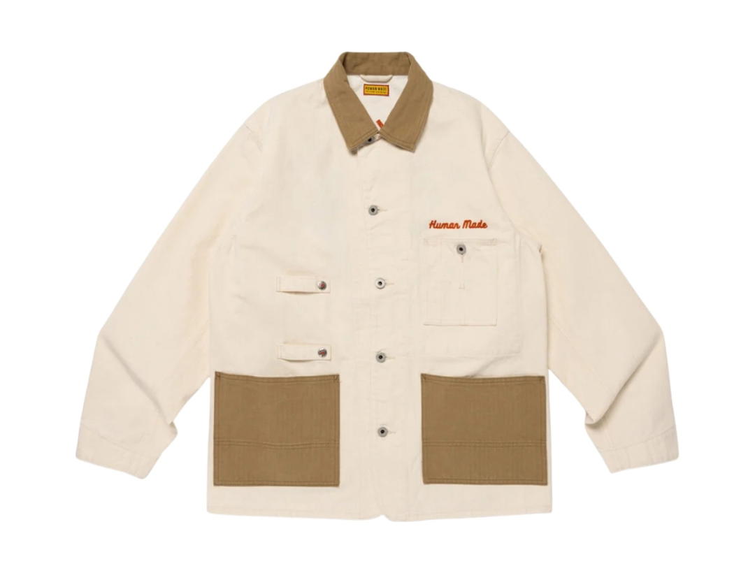 HUMAN MADE HUMAN MADE x Pokemon Pokemon Made Coverall Jacket White