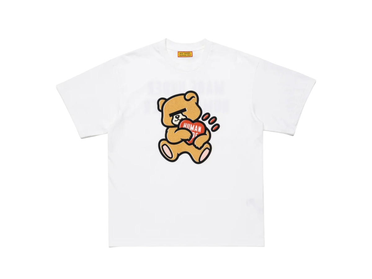 Human Made Human Made X Undercover Graphic T-Shirt Bear White