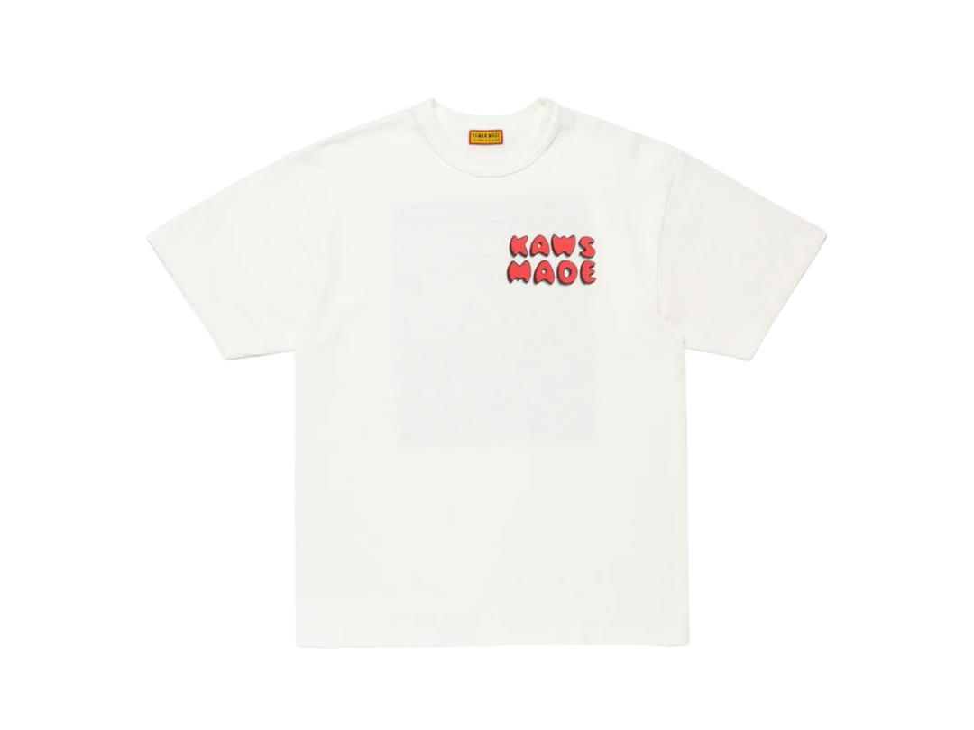 Human Made Human Made Kaws Made Graphic T-shirt #1 White