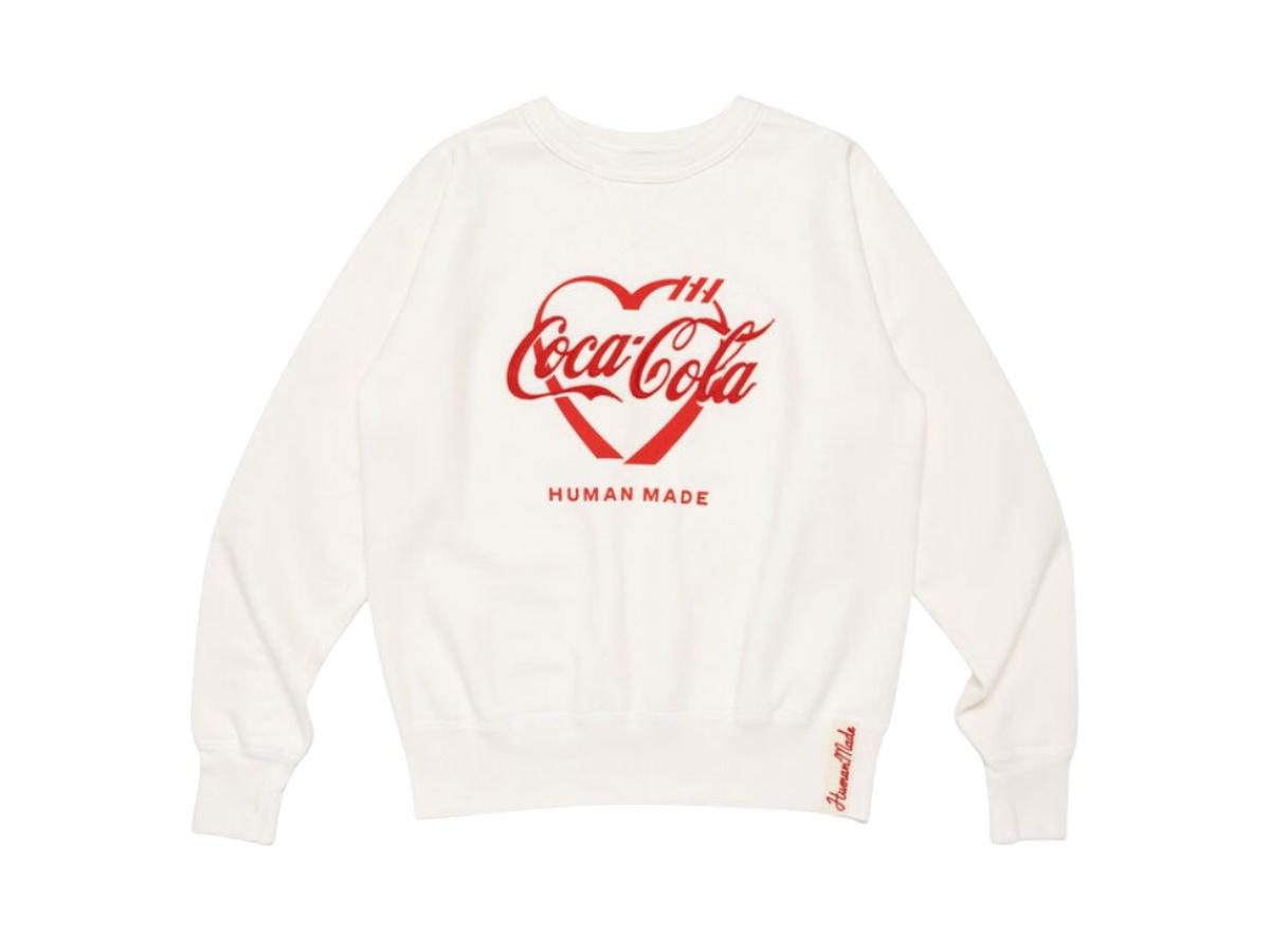 Human Made Human Made Coca-Cola Tsuriami Sweatshirt White
