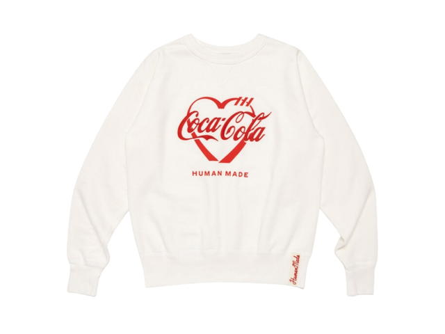 Human Made Human Made Coca-Cola Tsuriami Sweatshirt White - view 1